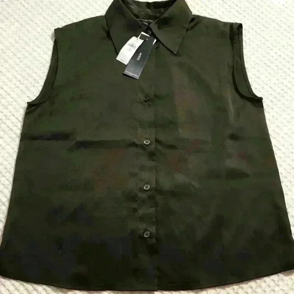 BANANA REPUBLIC COLLARED BLOUSE - Picture 5 of 8